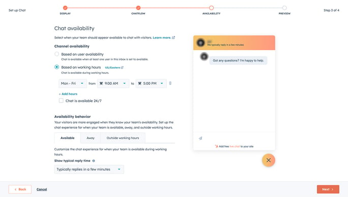 How To Set Up Hubspot Chatflow In 8 Simple Steps